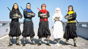 Kakurangers ninja suits