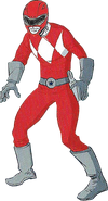 Red Mutant Ranger (Replaced Commander Crayfish in the comics)