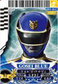 "Gosei Blue" Card for Megaforce Blue