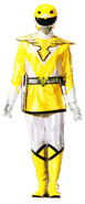 A female version of Yellow Owl as seen in Kaizoku Sentai Gokaiger.