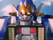 Lightspeed Solarzord eyes glow