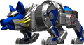 Cosmic Wolf Zord Mighty Morphin Blue Ranger