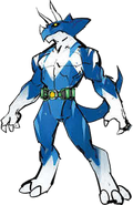 Blue Mutant Ranger Billy Cranston