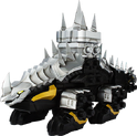 Stego Spike Zord Dino Fury Black Ranger