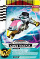 "Gosei Phoenix" Card for Phoenix Mechazord