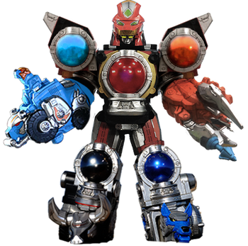 Cosmic Fury Megazord