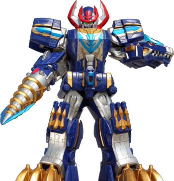 <div style="background-color: navy"><font color="silver">Q-Rex Megazord</font></div>