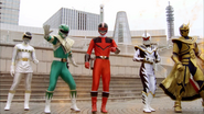 DragonRanger in All-Sixth Ranger Change