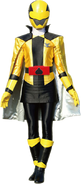 Oni Sister transformed into Lupin Yellow as seen in Donbrothers