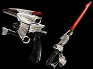 Robo Blaster and its Robo Blade mode