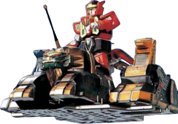 With Red Dragon Thunderzord