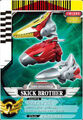 "Skick Brother" Card for Sky Brothers Zords