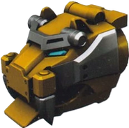 Tiger Zord's head