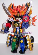 Samurai Gigazord with LightZord