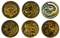 MMPR-Ninja Power Coins