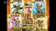 The main 5 Gokaigers in Gold Mode