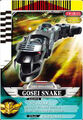 "Gosei Snake" Card for Snake Mechazord