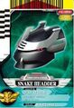 "Snake Headder" Card for Black Ranger's Mega Blaster