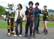 Go-Busters Team