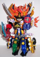 Samurai Gigazord Shark & LightZord Attack Mode