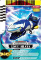 "Gosei Shark" Card for Shark Mechazord