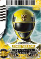 "Gosei Yellow" Card for Megaforce Yellow