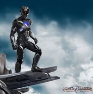 Cenozoic era Black Ranger, the Black Mighty Morphin Power Ranger of the Cenozoic Era as seen in Power Rangers.