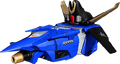 Super Mega Jet Zord Super Megaforce Blue