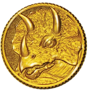 Triceratops Medal