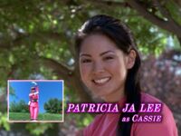 Cassie in PR Turbo opening credits.