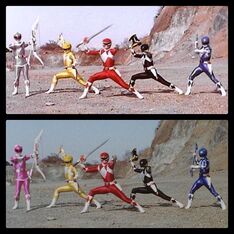 Zyu vs MMPR