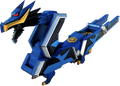 Dragon FoldingZord Blue Samurai Ranger