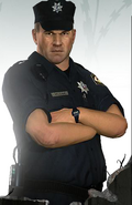 as Brad Bellick's video game counterpart