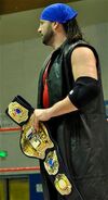 Pro Wrestling International Heavyweight Champion Hurricane Helms at "April Cruels Day 2011"