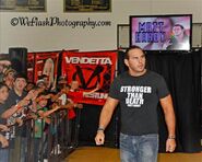 Matt Hardy making his way to the ring