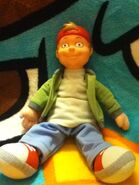 Stuffed doll of T.J. from Mattel in 1998