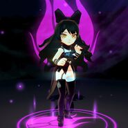 Shadow Blake render from RWBY: Amity Arena