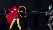 Sky parrying Pyrrha's strike