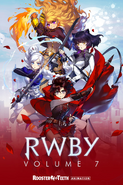 Team RWBY in the Volume 7 poster