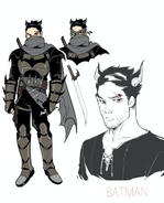 Concept of Batman's Remnant outfit