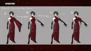 Cinder's Grimm arm concept art.