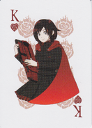 Ruby from the RWBY Playing Cards deck