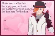 Torchwick's Valentine's Day card.