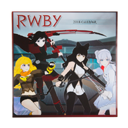 2018 RWBY Calendar