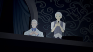 Whitley and his father fail to give Weiss a round of applause.