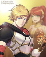 Promotional art of Boundless Jaune for Amity Arena