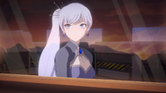 Weiss stows away to travel to Mistral.