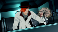 Roman Torchwick being pleased about his escape.