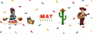 Promotional material of Maria, port and Zwei for Cinco De Mayo 2020 Update