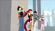 The four members of Team JNPR standing together